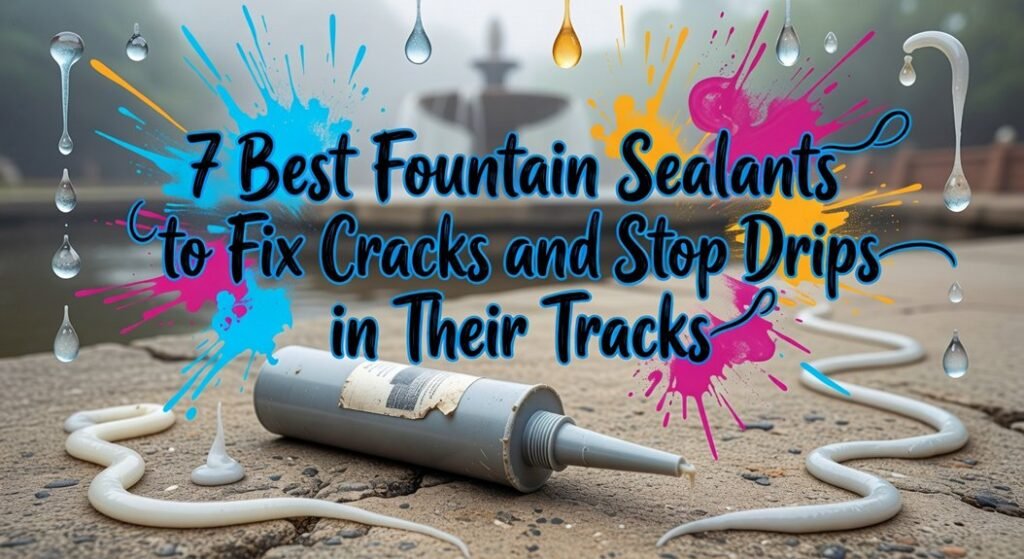 sealing fountain crack solutions