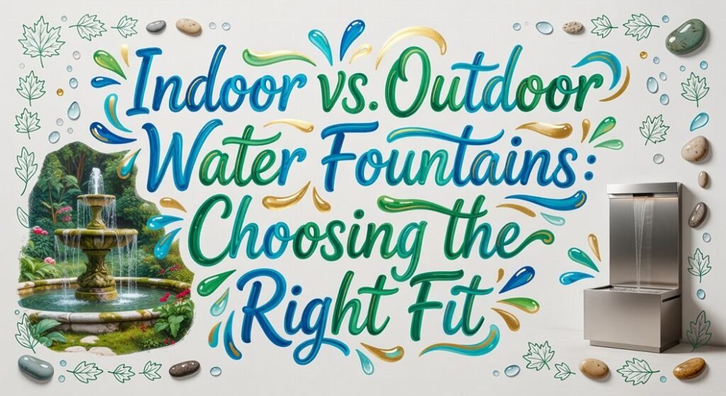 selecting fountain placement considerations