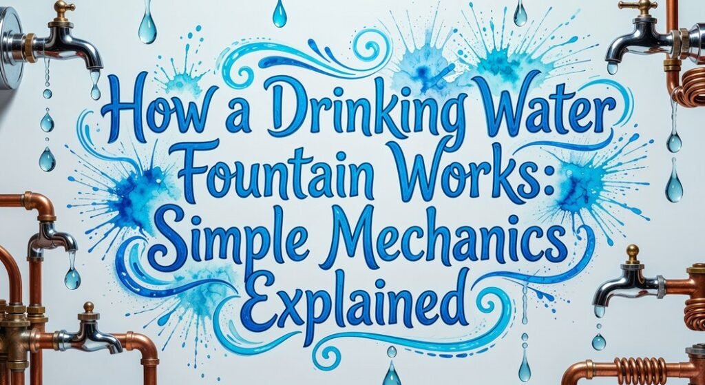 simple drinking fountain mechanics