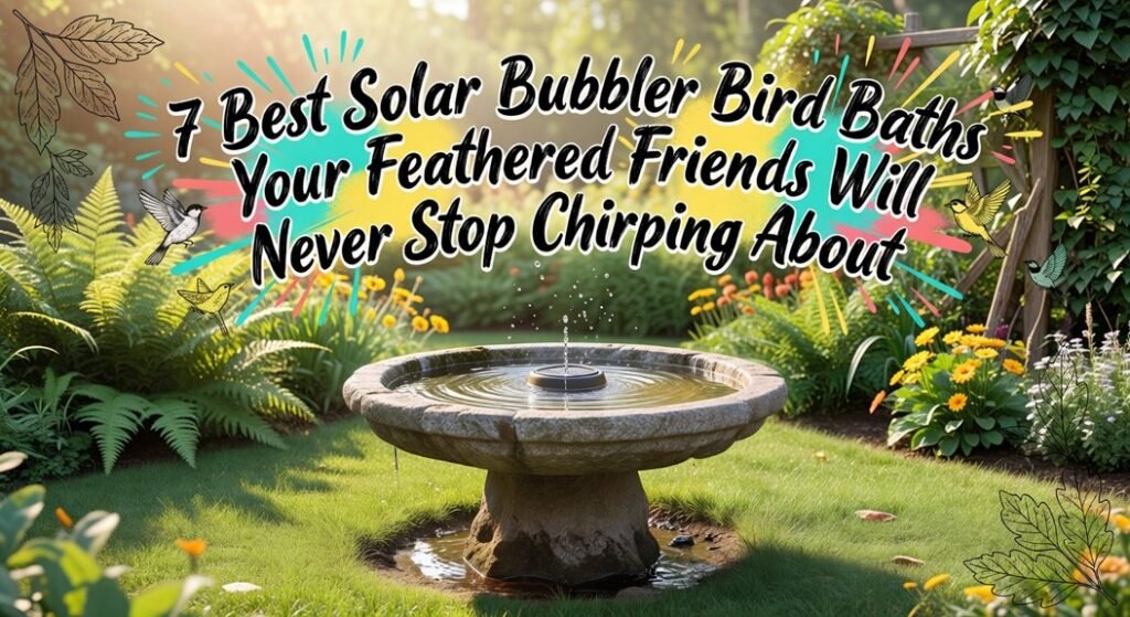 solar bird bath recommendations