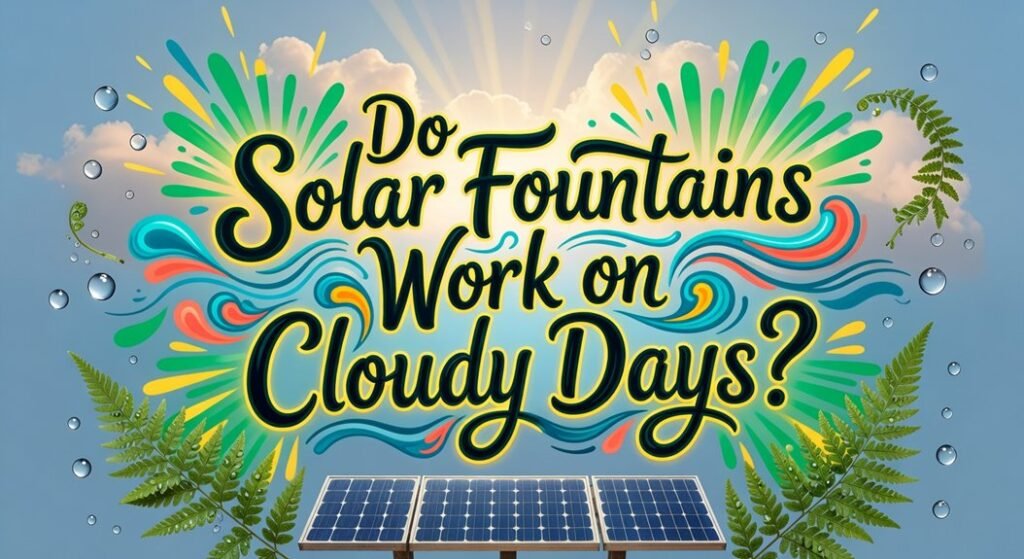 solar fountain cloud performance