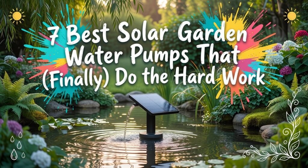 solar powered water pump guide