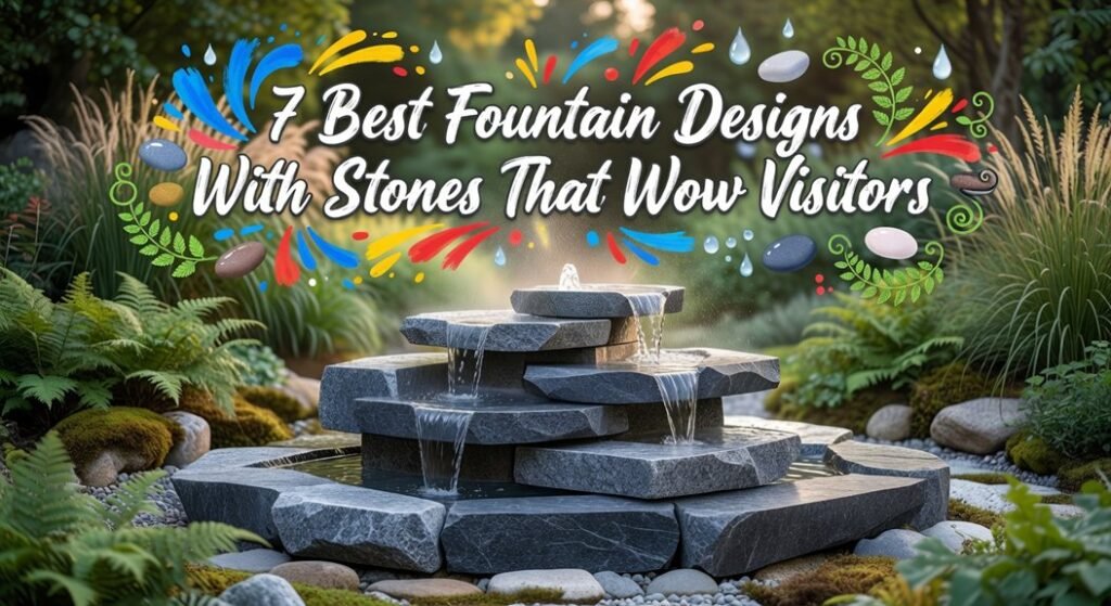 stone fountain design ideas