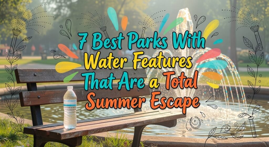 summer park water features