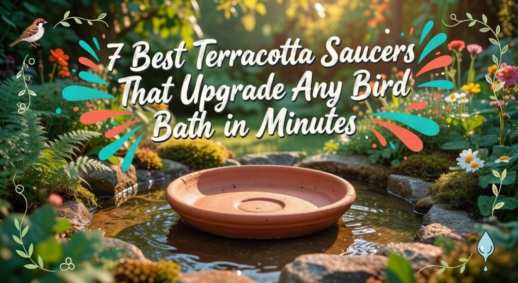 terracotta bird bath upgrades