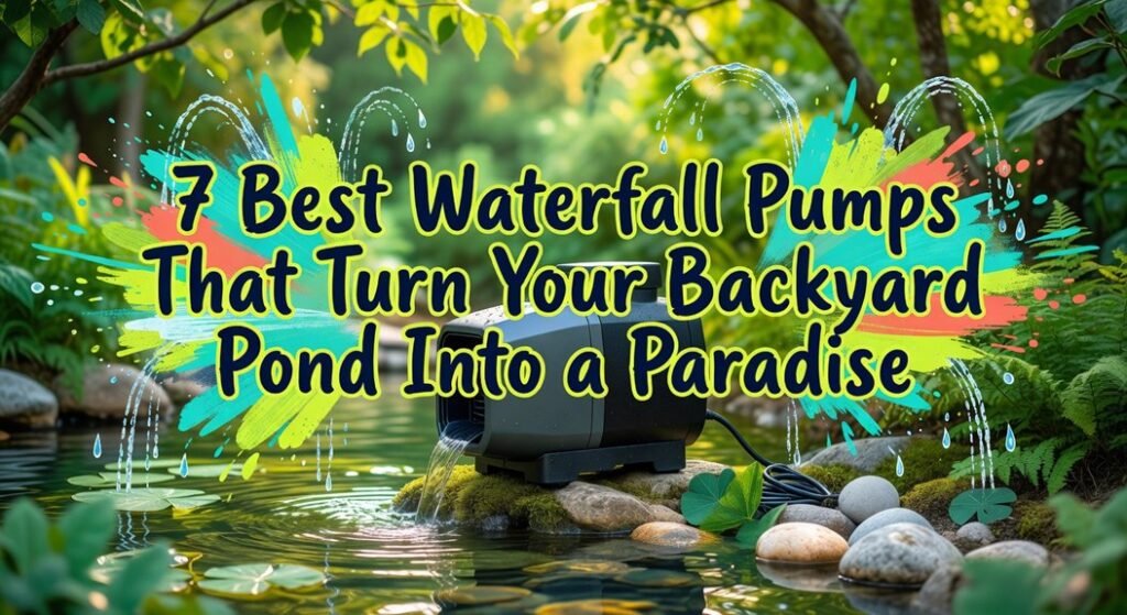 top backyard water feature pumps