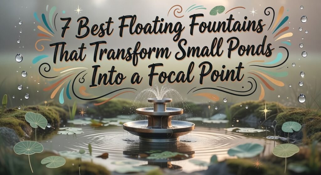 top floating fountain selections