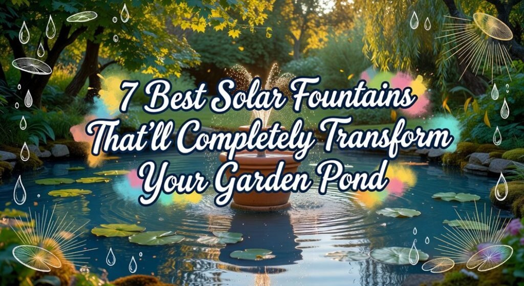 top garden pond additions