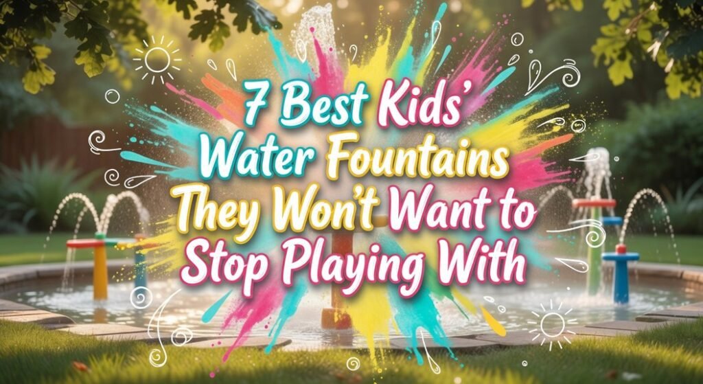 top kids water fountains