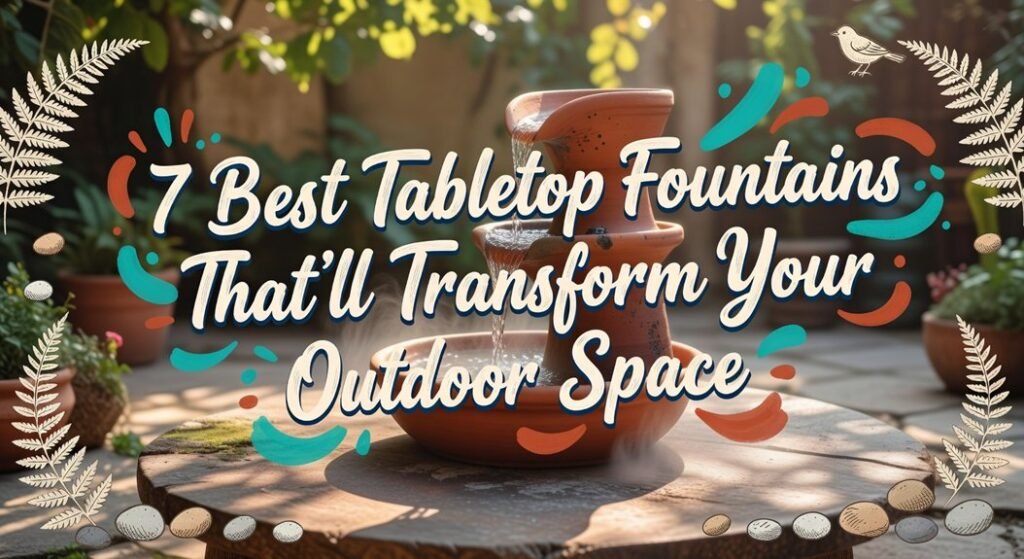 top outdoor fountain picks