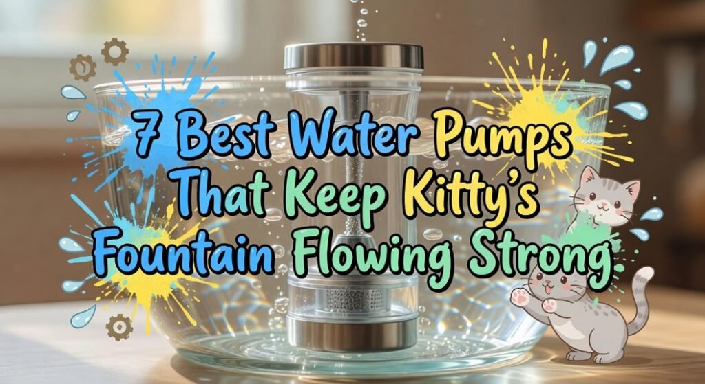 top pet fountain water pumps