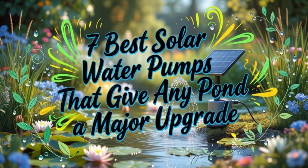 top pond solar pumps