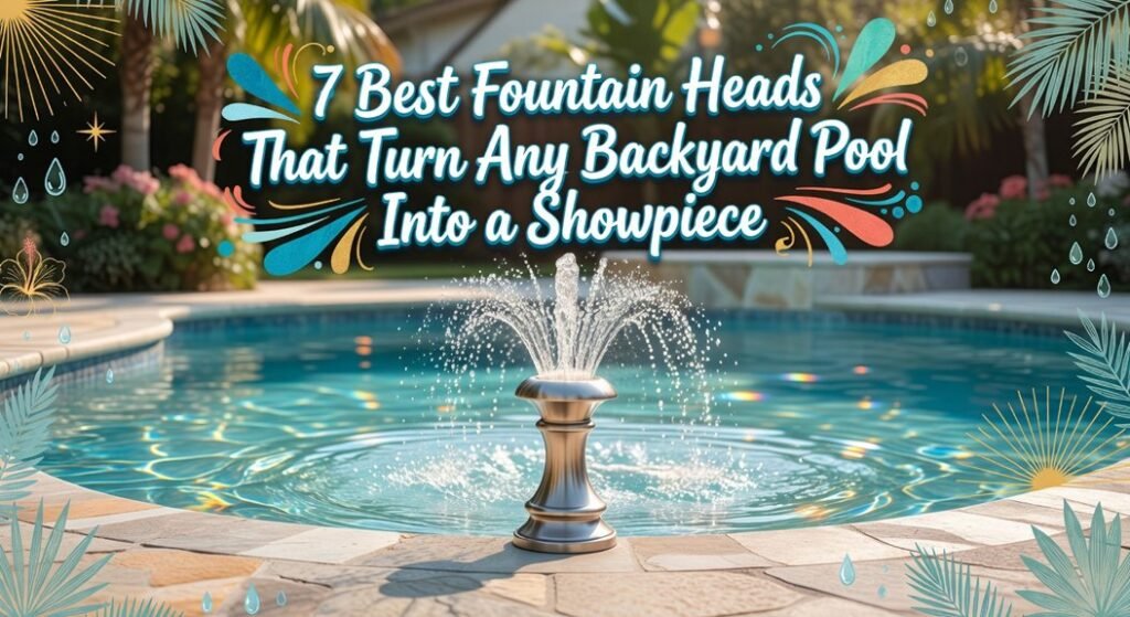 top pool fountain heads