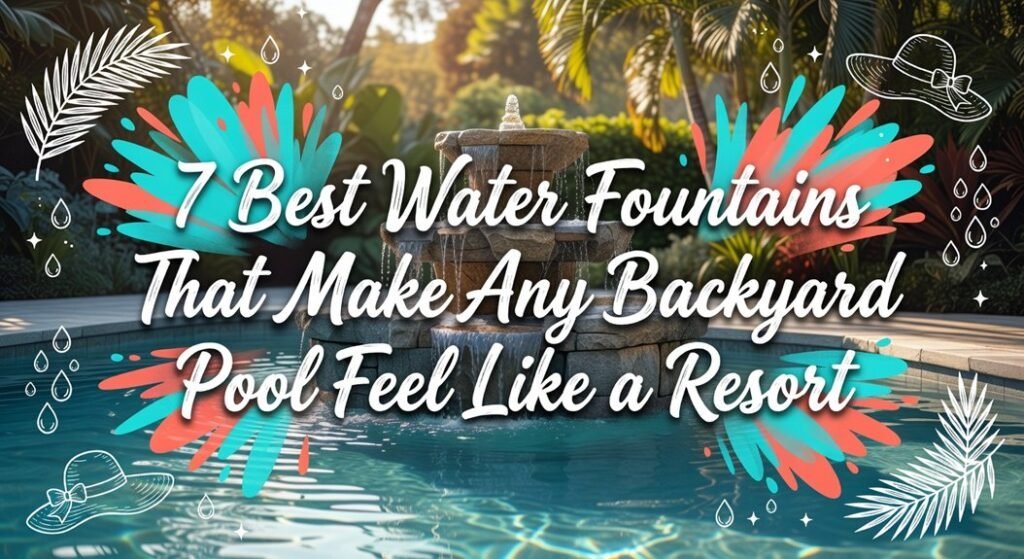 top pool waterfall features