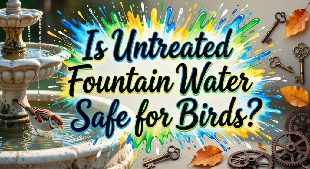 untreated water unsafe