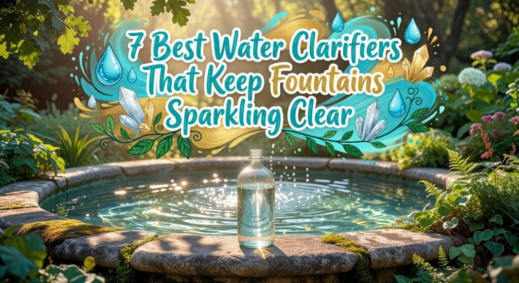 water clarifiers for fountains