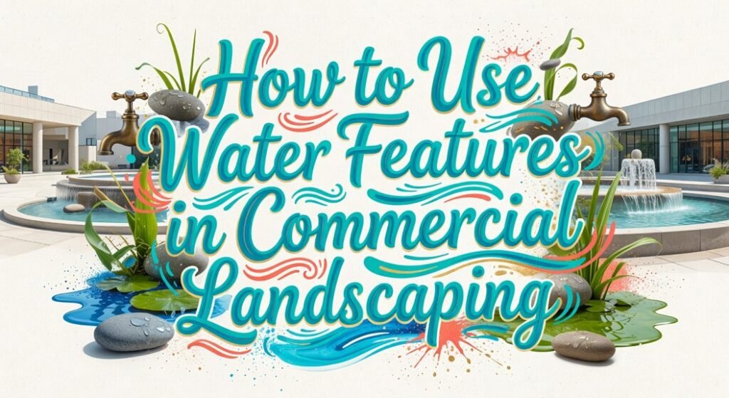 water features in commercial design