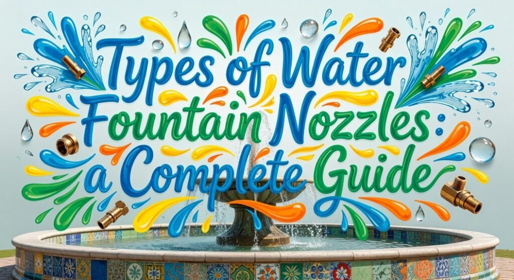 water fountain nozzle guide
