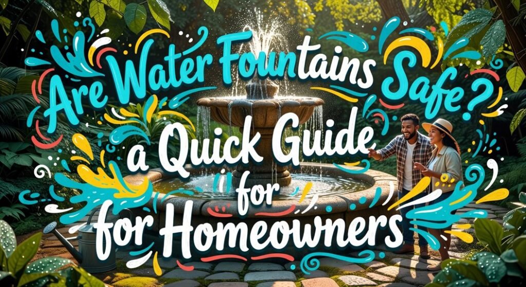 water fountains safe home