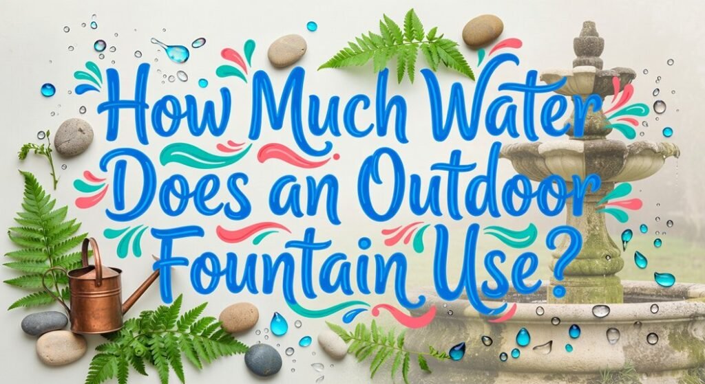 water usage amount question