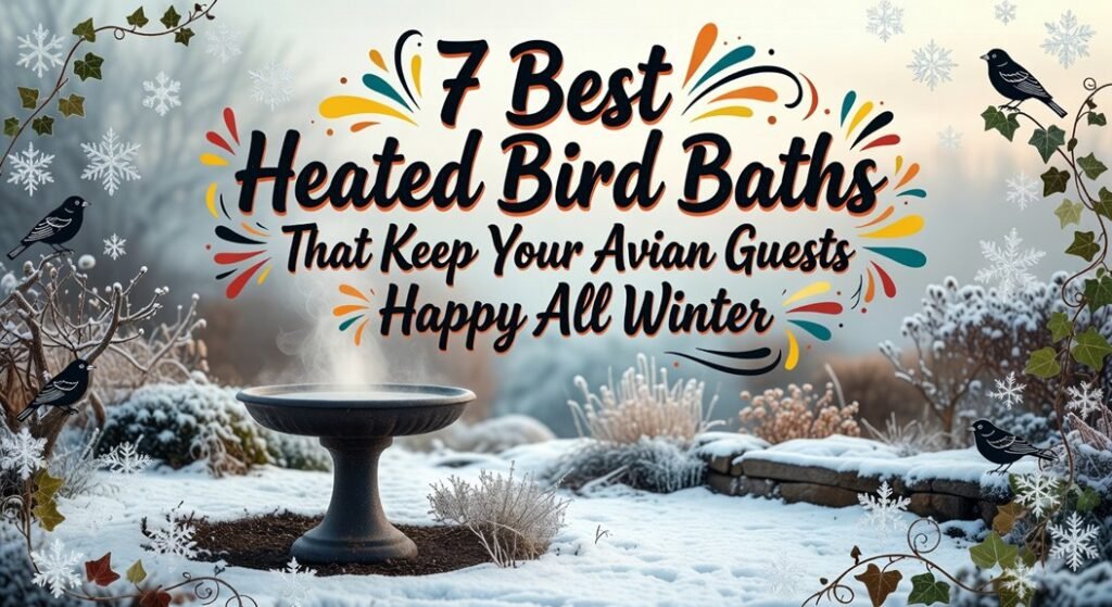 winter bird bath recommendations