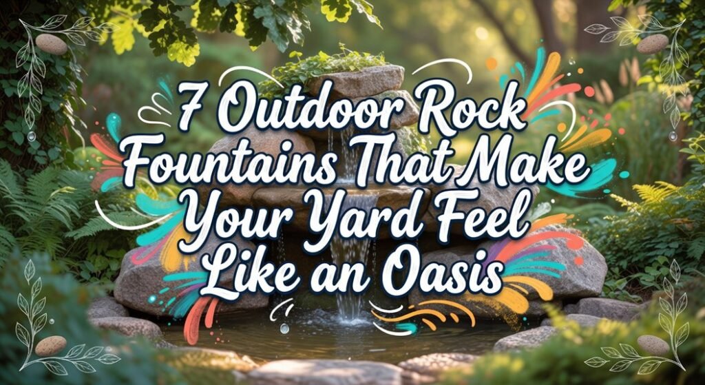yard oasis creation ideas